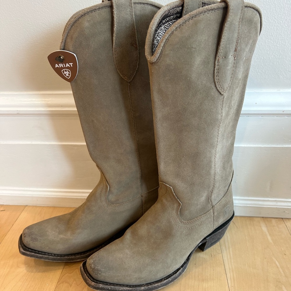 Ariat Women's Taupe Heeled Boots